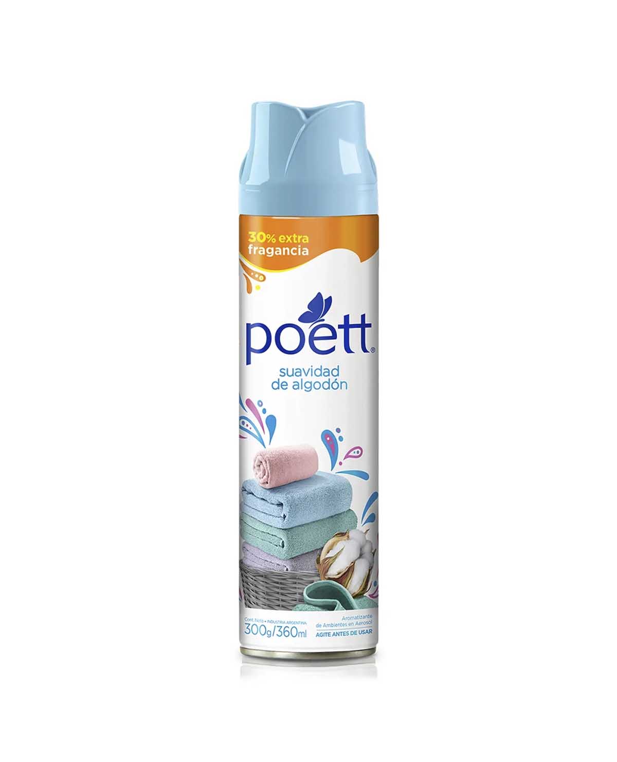 Desodorante Poett Suavidad de Algodon x 360 Ml